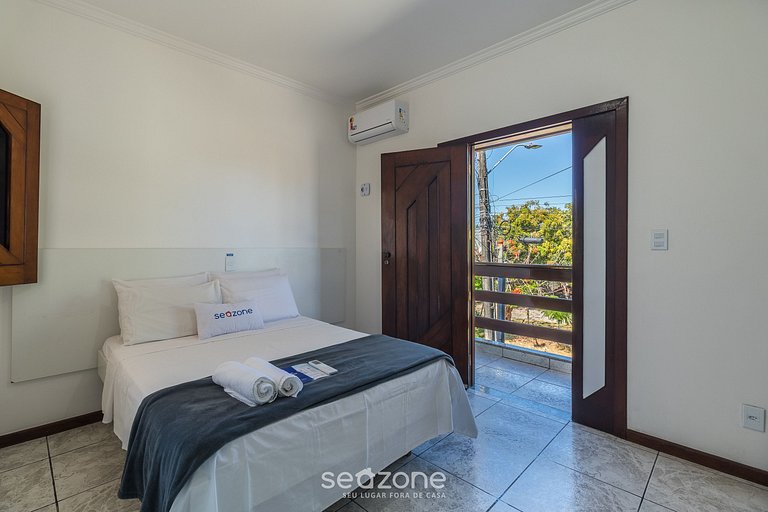 Apto c/ Sacada a 600m da Praia QDA0001