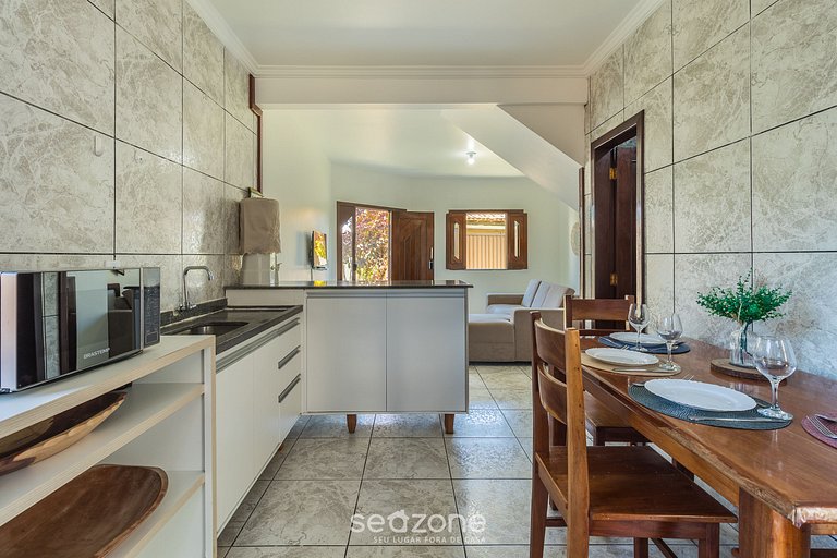 Apto con Balcón a 600 m de la Playa QDA0001