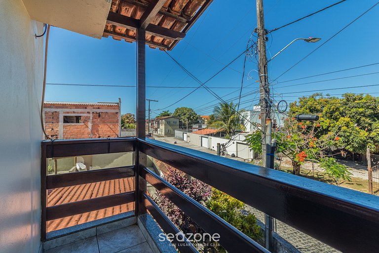 Apto c/ Sacada a 600m da Praia QDA0001