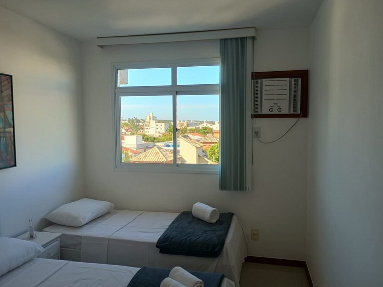 Apto 2 Quartos a 160m da Praia EWH0404