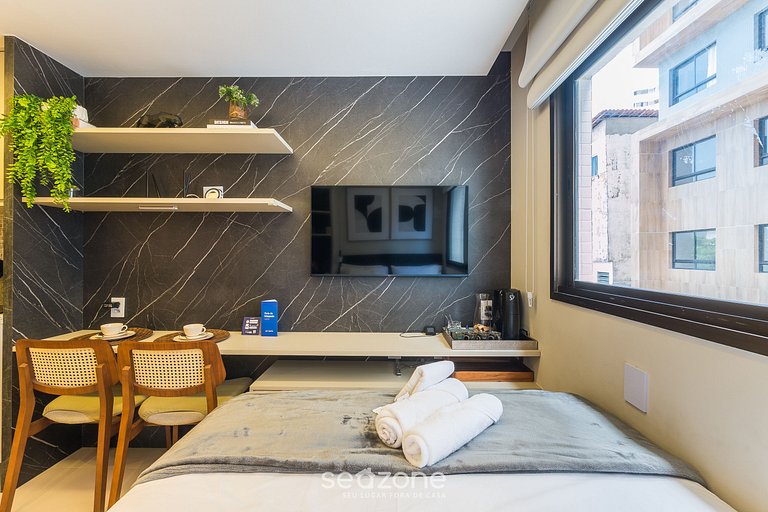 Studio en edificio con piscina en Salvador HFO0203