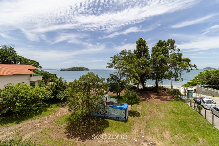 Sossego frente mar com vista para a ilha CCA201