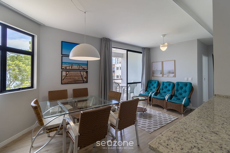 Sossego frente mar com vista para a ilha CCA201