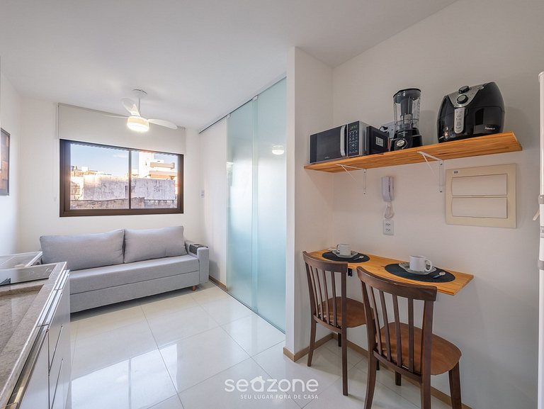 Apto a 500m do Mar em cond c/ Piscina - HPA0104