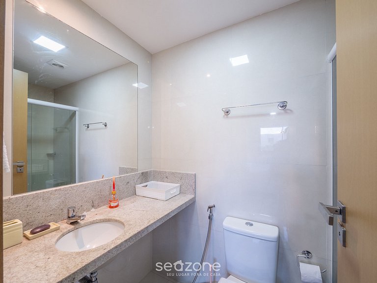 Apto a 500m do Mar em cond c/ Piscina - HPA0104