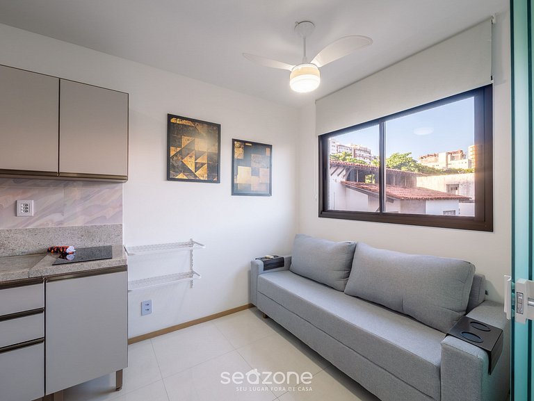 Apto. a 500 m del mar en cond. c/ piscina HPA0104