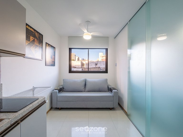 Apto a 500m do Mar em cond c/ Piscina - HPA0104