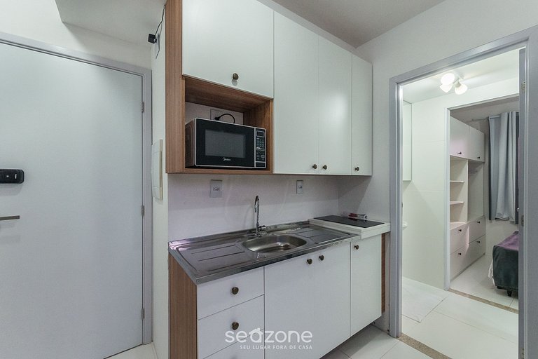 Estudio en Cond. con Piscina y Gimnasio SES0110