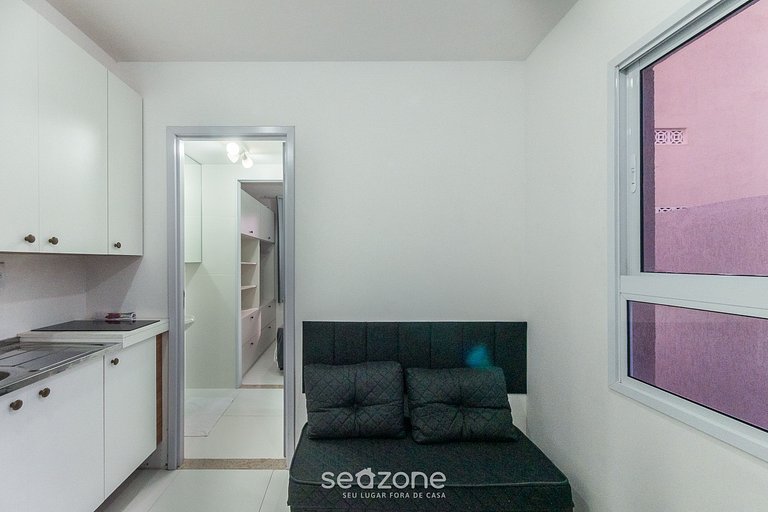 Estudio en Cond. con Piscina y Gimnasio SES0110