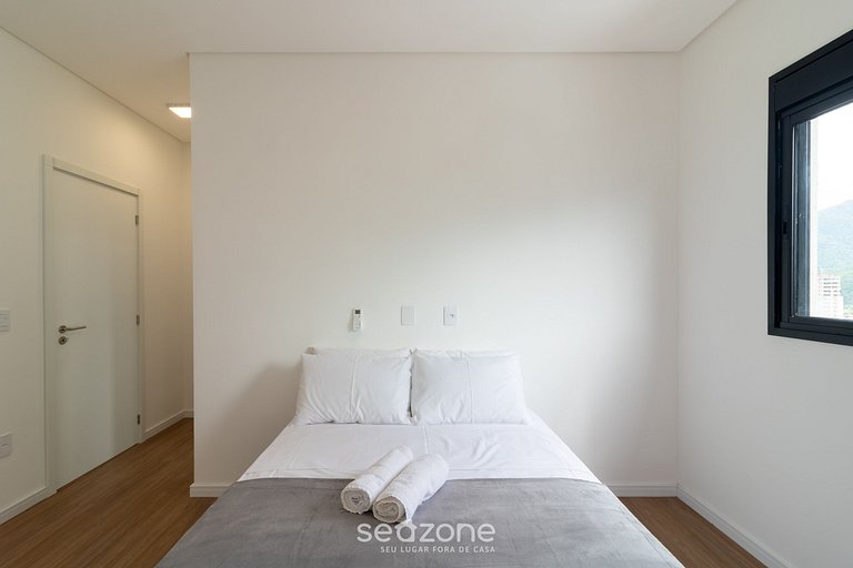 Apto c/ Churrasqueira e vista p/ Mar ARF1803