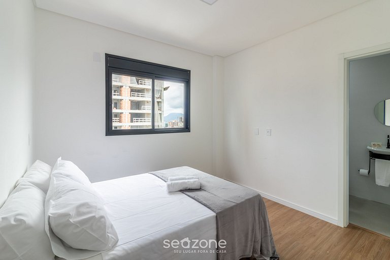 Apto c/ Churrasqueira e vista p/ Mar ARF1803