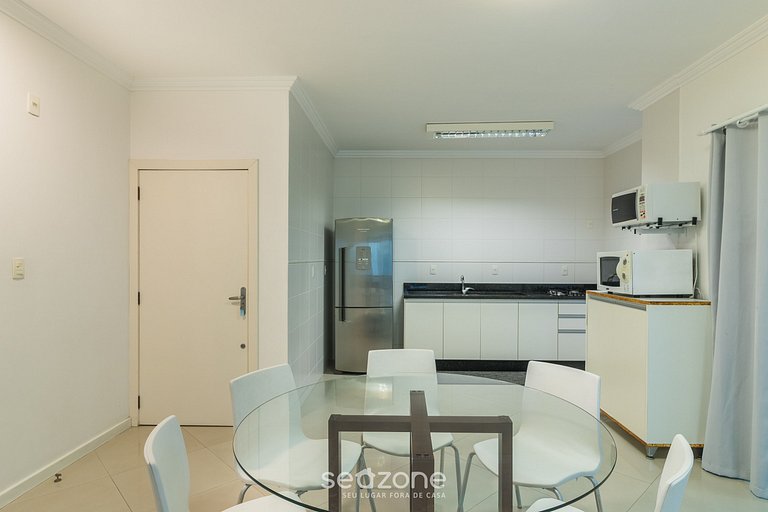 Apto c/ Churrasq. a 350m da Praia APV0202