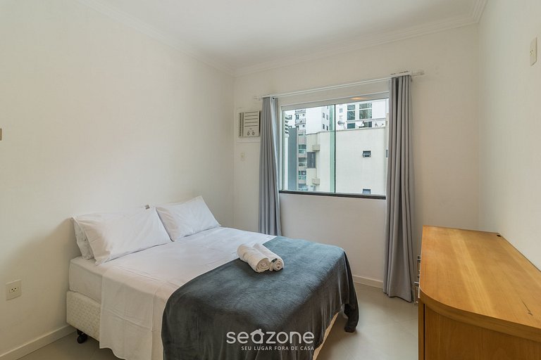 Apto c/ Churrasq. a 350m da Praia APV0202