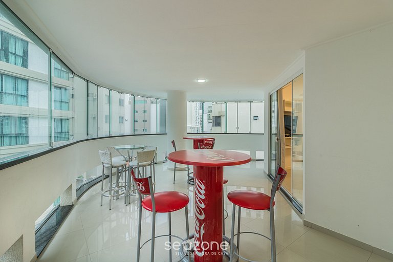 Apto con Parrilla a 350 m de la Playa APV0202