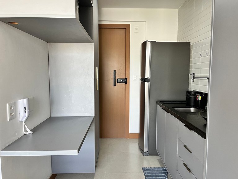 Estudio c/ vistas, 500 m del mar en Barra ZNB0903