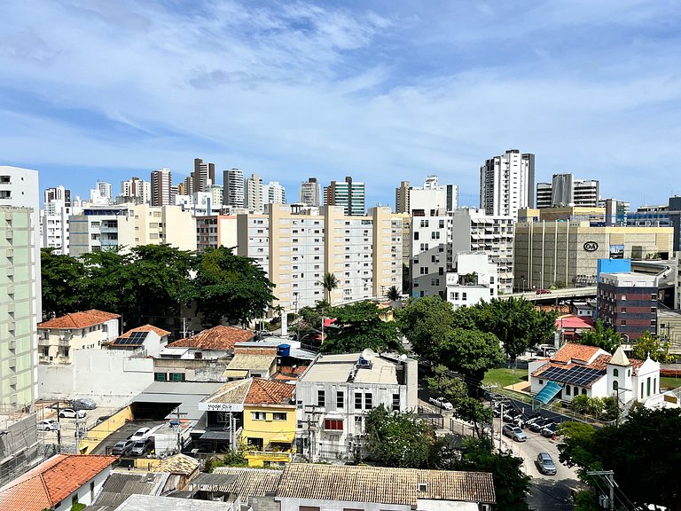 Studio c/ vista 500m da Praia na Barra ZNB0903