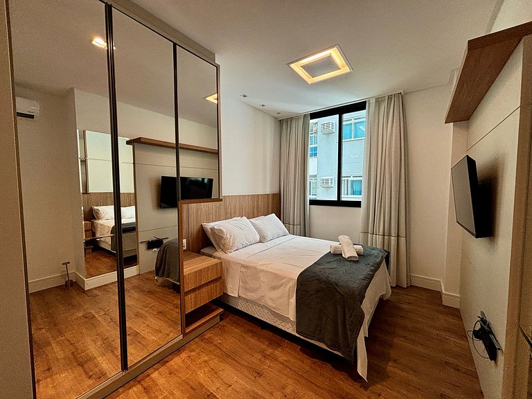 Apto c/ barbacoa, a 260 m de la playa EAH0602