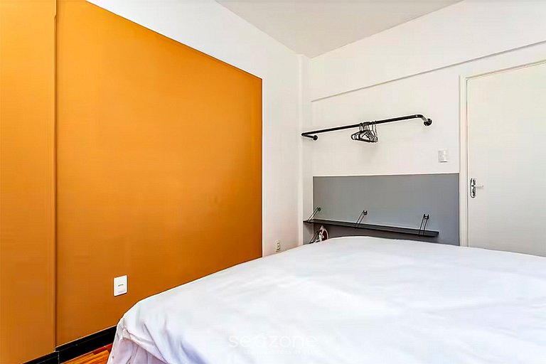 Studio novo e moderno no Centro de Floripa