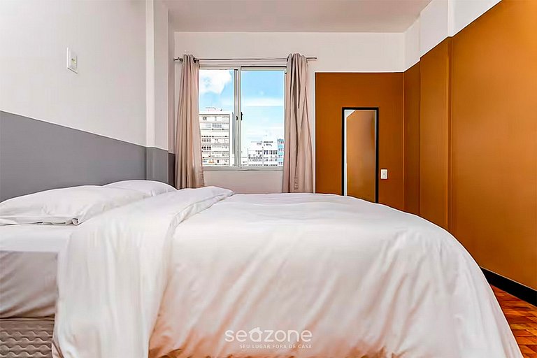 Estudio nuevo y moderno en el centro de Florianópolis