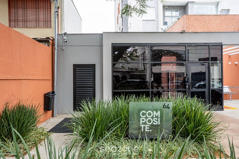 Apto c/ sacada a 350m do Shop. Ibirapuera ECG1308