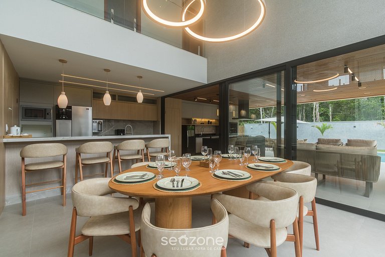 Casa c/ Piscina a 600m da Praia CRP0048