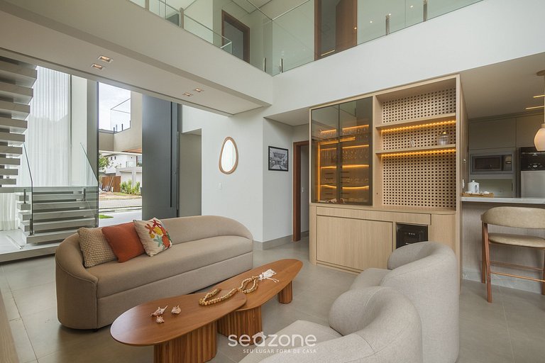 Casa c/ Piscina a 600m da Praia CRP0048