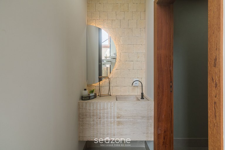 Casa c/ Piscina a 600m da Praia CRP0048