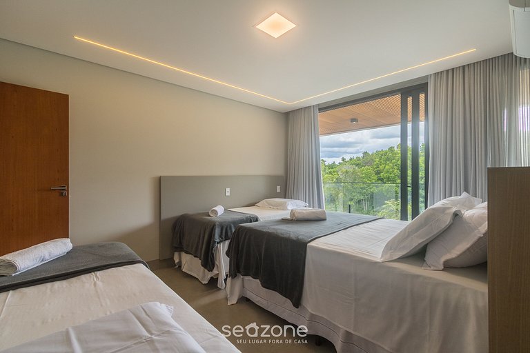 Casa c/ Piscina a 600m da Praia CRP0048