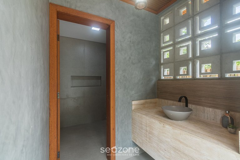 Casa c/ Piscina a 600m da Praia CRP0048