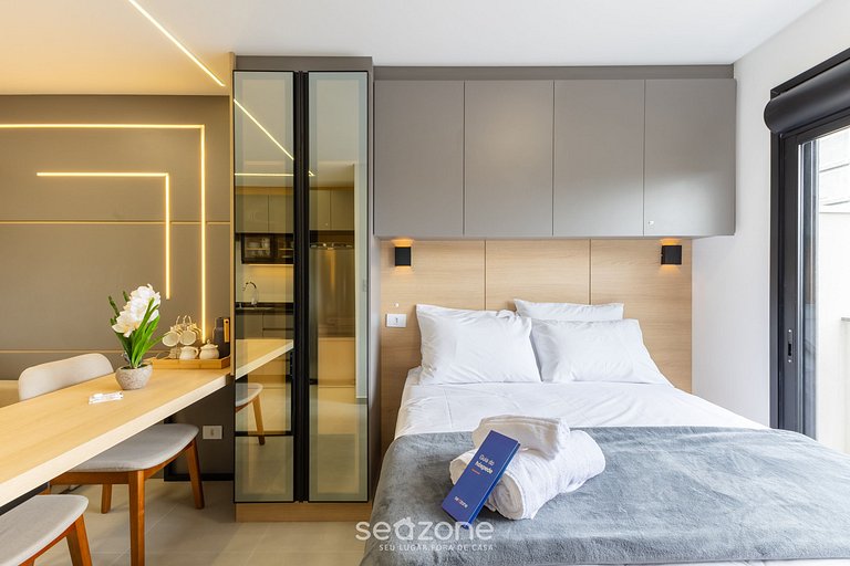 Estúdio c/ garagem em Curitiba PLA0209