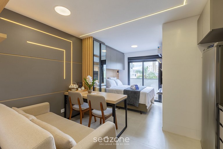 Estúdio c/ garagem em Curitiba PLA0209