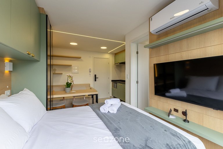 Studio com estrutura completa em Curitiba PLA0210