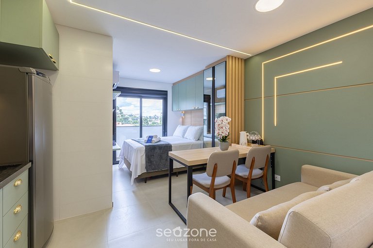 Studio com estrutura completa em Curitiba PLA0210