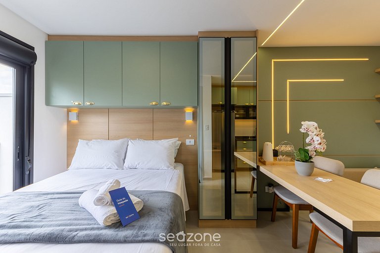 Studio com estrutura completa em Curitiba PLA0210