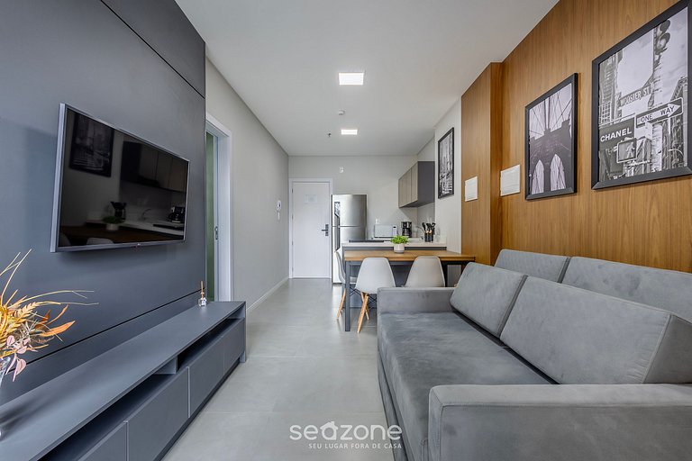 Apto em Cond. c/ Piscina a 200m da Praia FFS1207