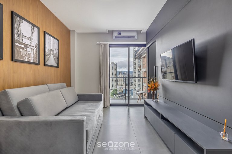 Apto en Cond. c/ Piscina 200 m de la Playa FFS1207