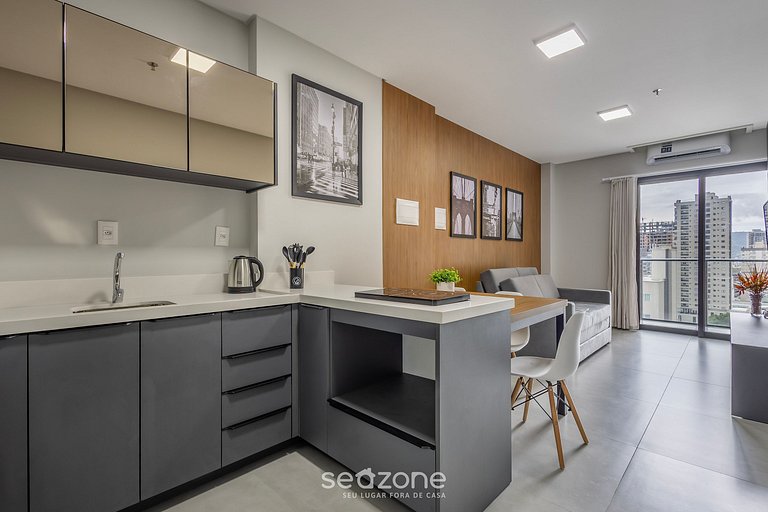 Apto em Cond. c/ Piscina a 200m da Praia FFS1207