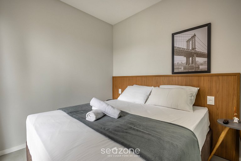 Apto en Cond. c/ Piscina 200 m de la Playa FFS1207