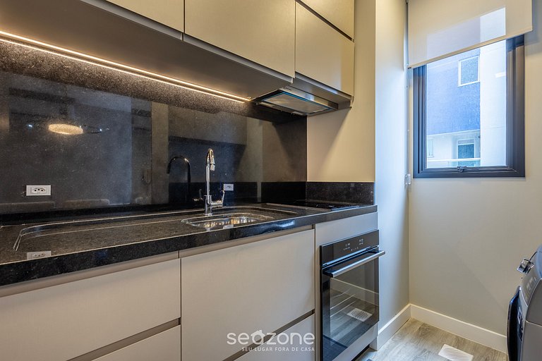 Apto en edf. c/ piscina, 350 m de la playa IFT1409