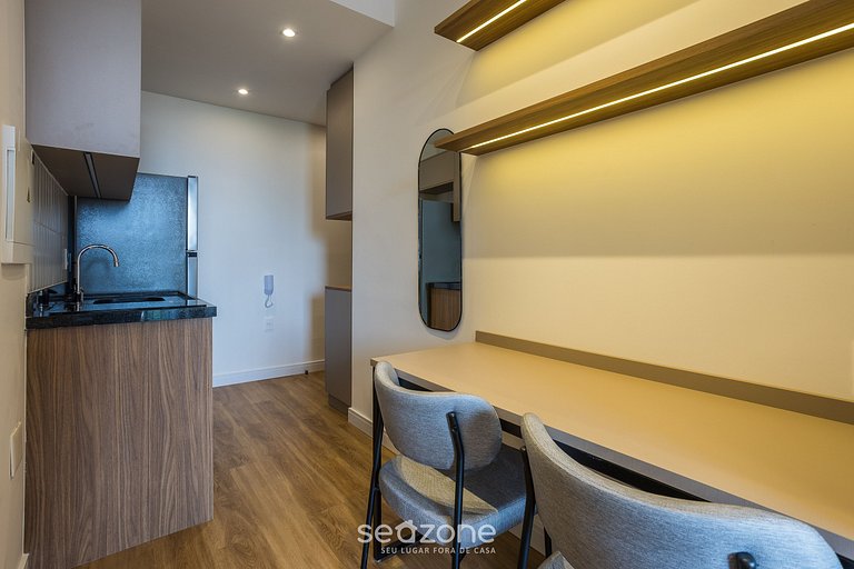 Studio en Condo c/ Gym en Consolação MAC0046