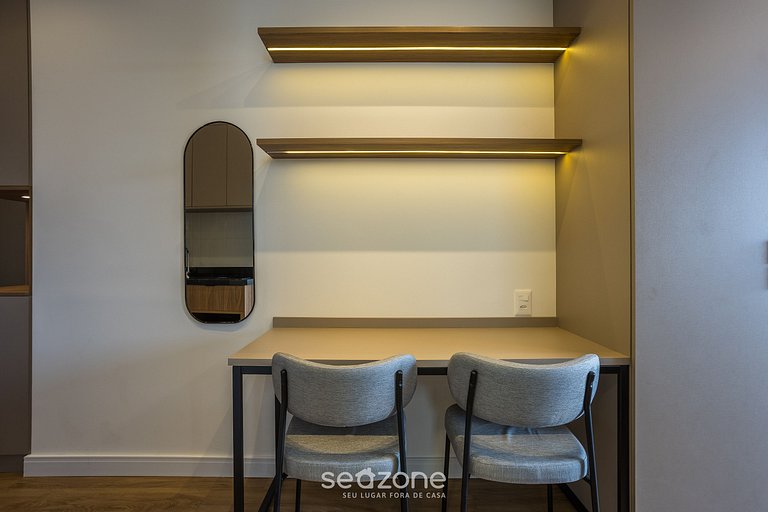 Estúdio na Consolação a 350m do Metrô MAC0046