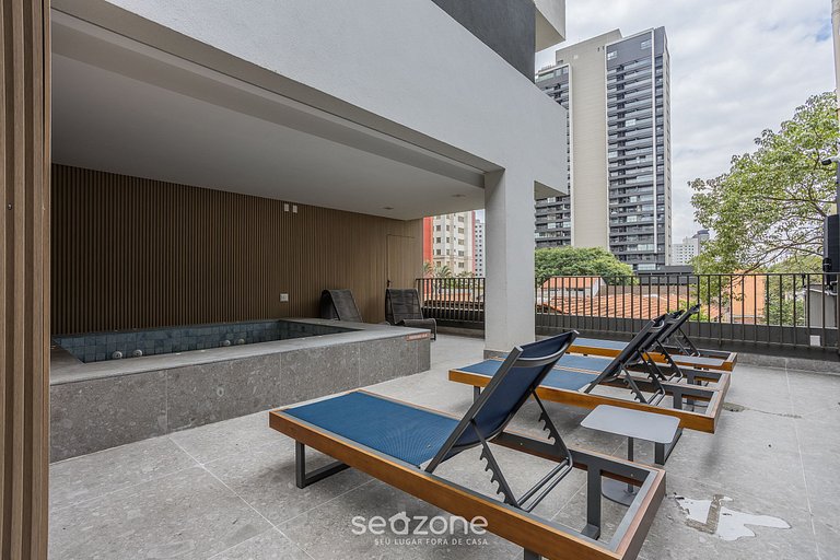 Estúdio na Consolação a 350m do Metrô MAC0046