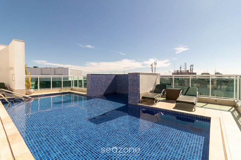 Apto em cond. c/ piscina na Asa Norte BHY1704