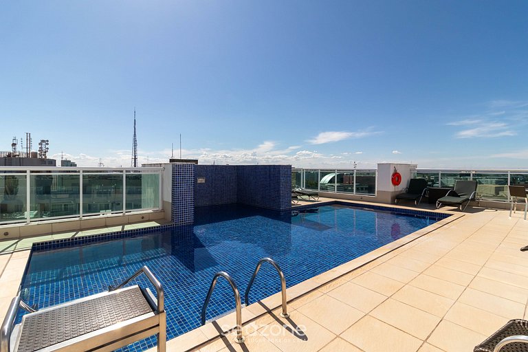 Apto en cond. c/ piscina en Asa Norte BHY1704