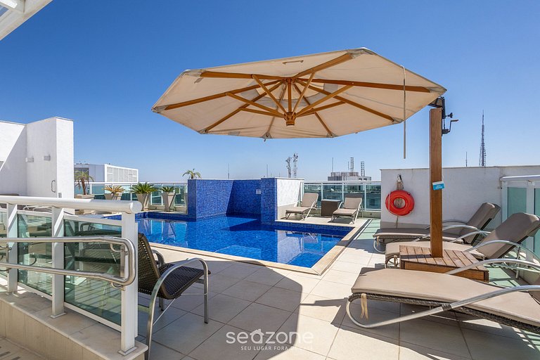 Apto en cond. c/ piscina en Asa Norte BHY1704