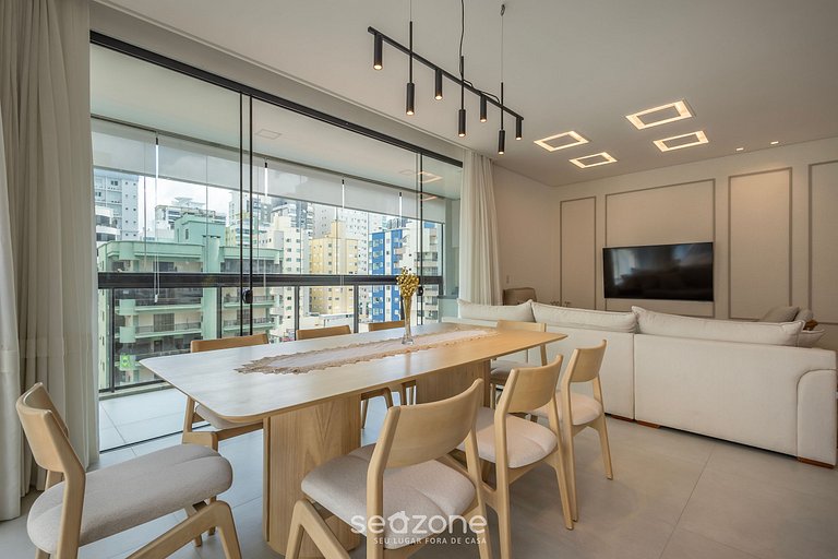 Apto c/ churrasq. a 260 m da Praia EAH0602