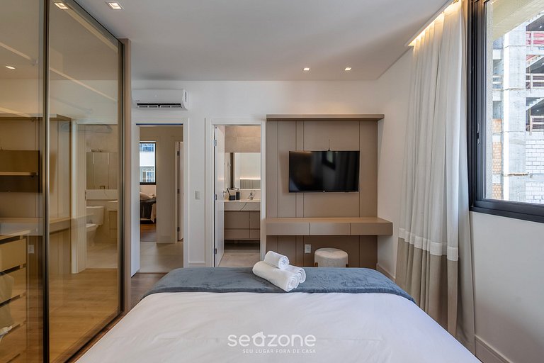 Apto c/ barbacoa, a 260 m de la playa EAH0602