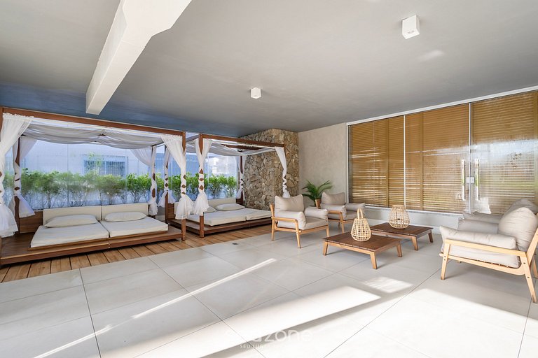 Cond. c/ Piscina a apenas 200 m da Praia de Piçarras - PTCs