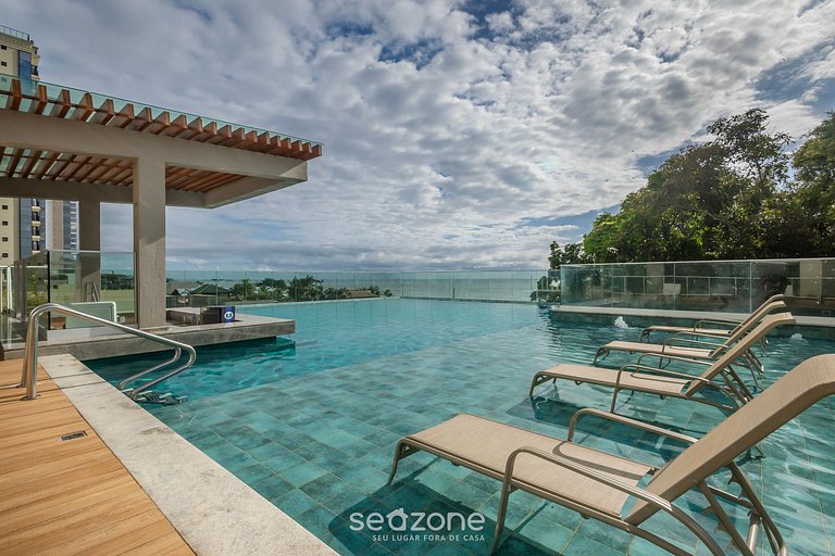 Cond. c/ Piscina a apenas 200 m da Praia de Piçarras - PTCs