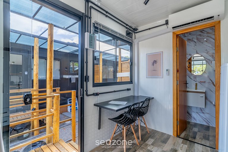 Chalé c/ Garagem a 200 m da Praia SCJ0003